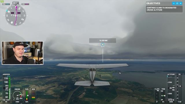 KAN JAG LYFTA OCH LANDA ETT FLYGPLAN? *FLYGER FRÅN ÖREBRO* | Microsoft Flight Simulator смотреть онлайн
