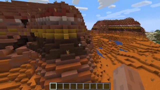 [Minecraft Java 1.16.5] Desert village in a Mesa/Badlands Biome смотреть онлайн