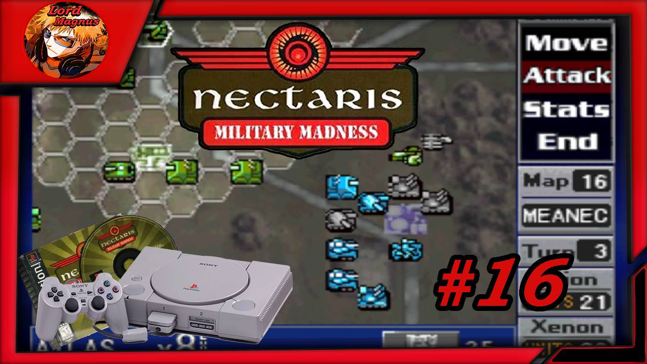 🌒 Nectaris Military Madness 🌒 Прохождение на Ps1 ФИНАЛ Кампании! #16