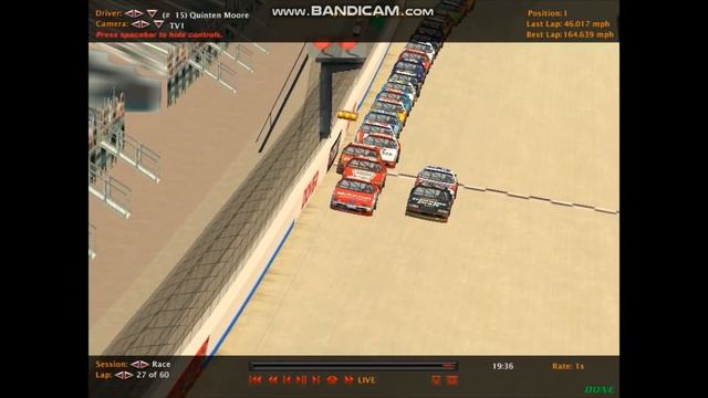 NNSCRA Castrol GTX Cup Series Season 34 Race 25 Peak Antifreeze 400 смотреть онлайн