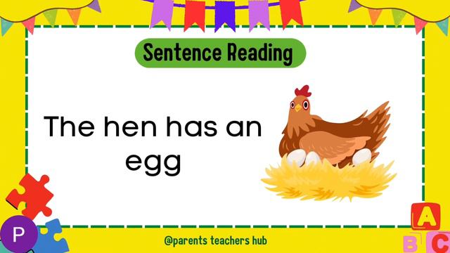 Learn To Read | Simple Sentence | Improve Your Reading Skills | (2) смотреть онлайн