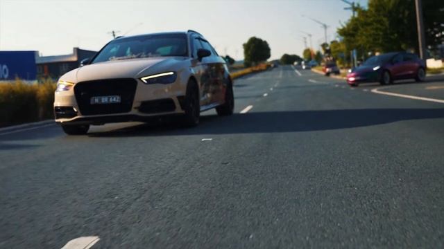 AUDI S3 - Clear Printable Vinyl with Custom Design смотреть онлайн