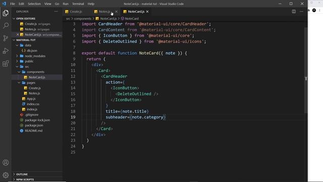 Material UI Tutorial #11 - Card Components смотреть онлайн