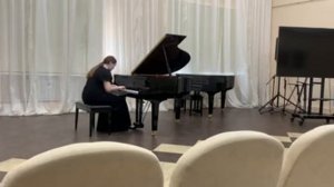 Выпускной экзамен по специальности "Фортепиано" - Дарья Васильева