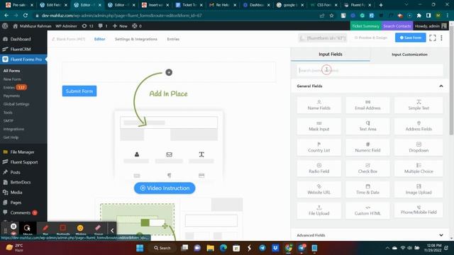 Automatic data populating with ACF field in Fluent Form смотреть онлайн