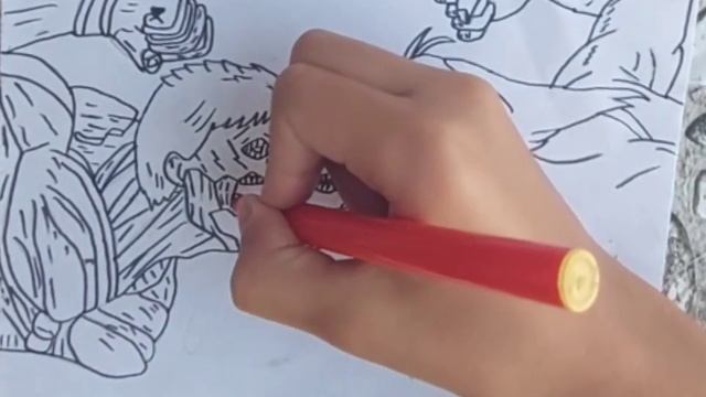 draw attack titan vs armored titan (eren vs reiner) #art#aot смотреть онлайн
