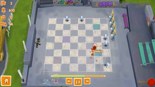 Board Defenders Playville Level 3 - 3 Star - Best Solution - Walkthrough смотреть онлайн