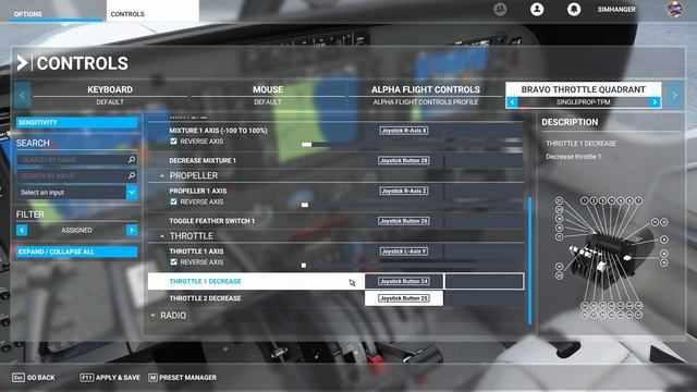 Configuring the PROPS in the Bravo Throttle Quadrant | Microsoft Flight Simulator смотреть онлайн