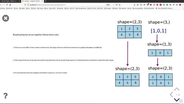 Numpy: Broadcasting смотреть онлайн