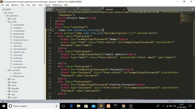 Form Validation Codeigniter Tutorial in hindi смотреть онлайн