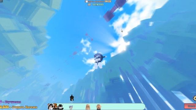 ОББИ, НО Я СТАЛА ЧЕЛОВЕКОМ-ПАУКОМ?! Roblox Grappling Hook Obby смотреть онлайн