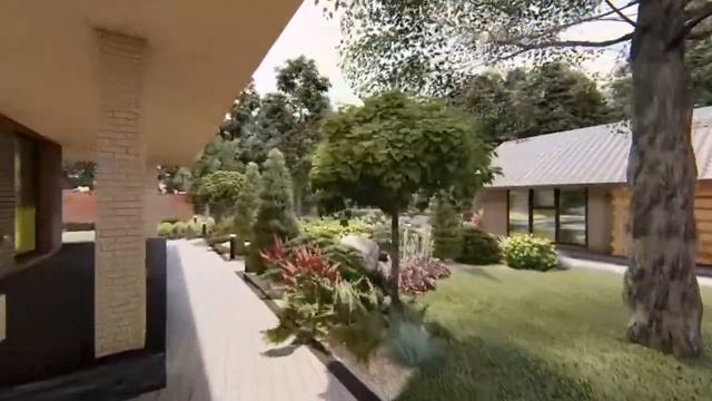 Современный проект Ландшафтного дизайна не большого участка Красивый сад обзор смотреть онлайн