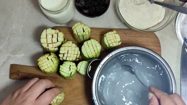 БАКЛАЖАНЫ жареные с мятным соусом из мацони / по-грузински/ Georgian cuisine смотреть онлайн
