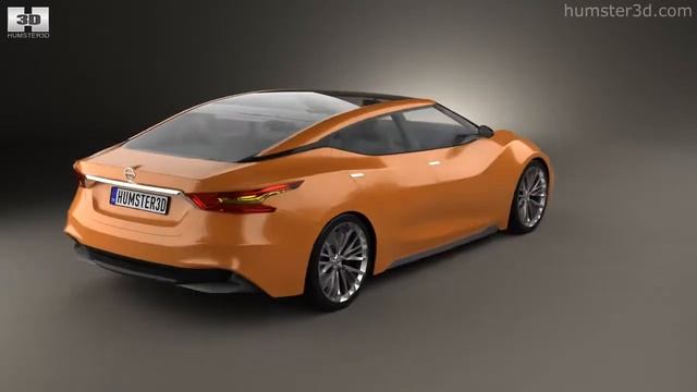 Nissan Sport Sedan 2013 by 3D model store Humster3D.com смотреть онлайн