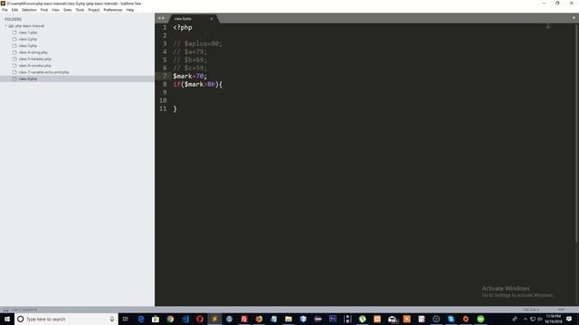 PHP Procedural Bangla Tutorial part- 8(if-esle-elseif,alternate syntax) смотреть онлайн