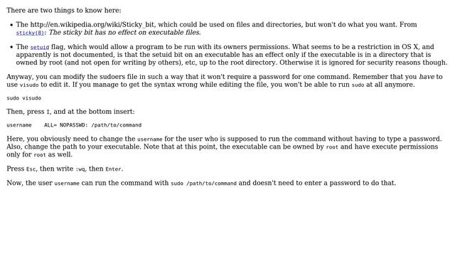 Making a program always run as root in OS X (2 Solutions!!) смотреть онлайн