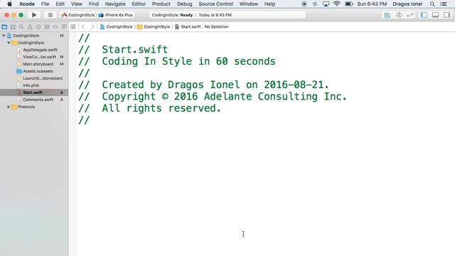 Coding in Style in 60 sec - Capitalization смотреть онлайн