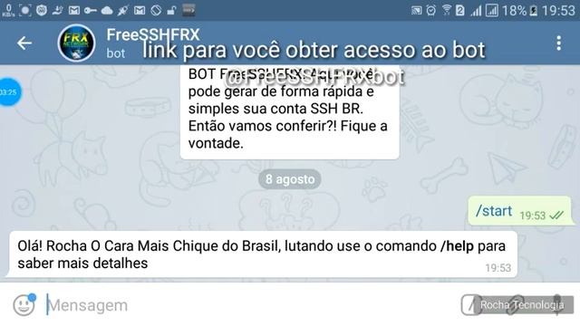 Como Criar Contas SSH via Bot no Telegram смотреть онлайн