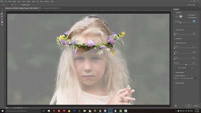 Photoshop Tutorial: NEW Select and Mask Taskspace in Version CC смотреть онлайн