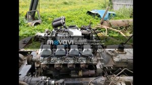 Установка двигателя Камаз 740 в Зил 131!