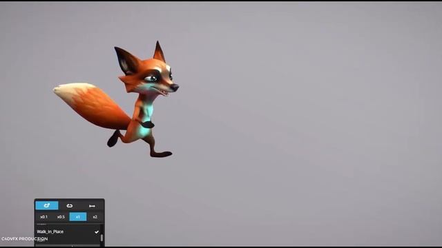 Forest Animal Fox 2 Model 3D смотреть онлайн