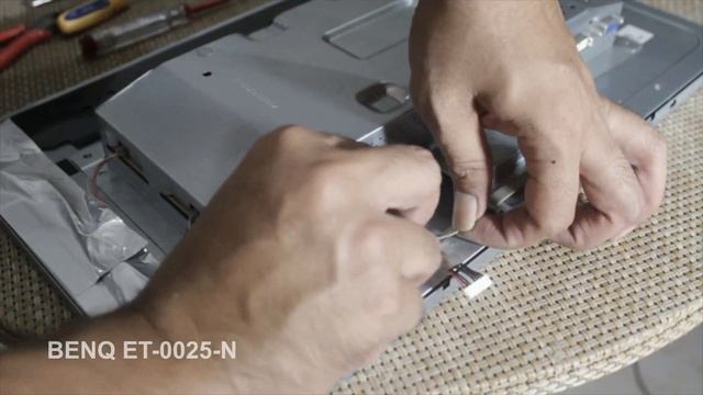 Benq ET0025N ET-0025-N Repair fix problem solved memperbaiki смотреть онлайн