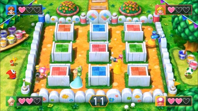 Mario Party 10 - Paintball Battle смотреть онлайн