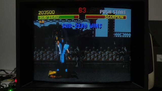MiSTer FPGA AO486 Mortal Kombat CD CRT 15khz смотреть онлайн