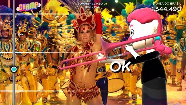 Bellini - Samba do Brasil (Trombone Champ Custom Chart) смотреть онлайн