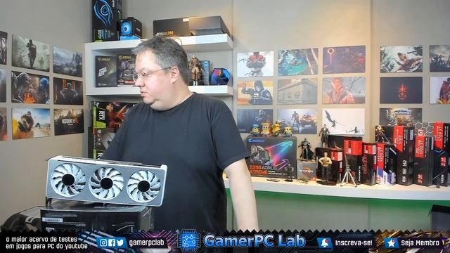 Ao vivo - Unboxing Gigabyte RTX 3070 Vision смотреть онлайн
