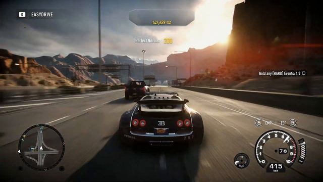 NFS Rivals Bugatti Veyron 0 - 416 km/h смотреть онлайн