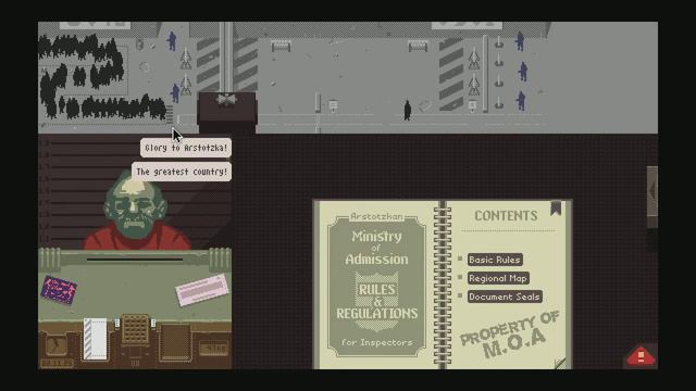 Симулятор бюрократа [Papers, Please] смотреть онлайн