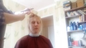 Креативная рваная стрижка на длинные волосы