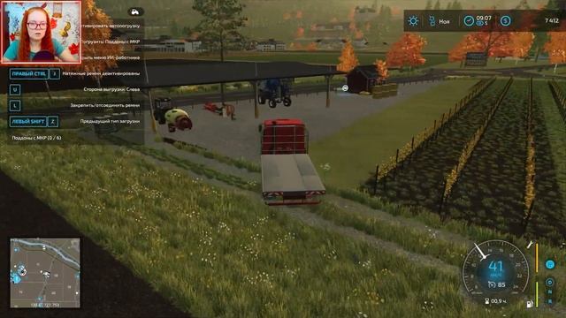 ЗЕРНОВАЯ ЗАСАДА / Farming Simulator 22 первый взгляд / Farming Simulator 22 прохождение смотреть онлайн