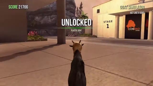 Goat Simulator Funny Moments | GoatZ, Bumper Cars, Plastic Goat смотреть онлайн
