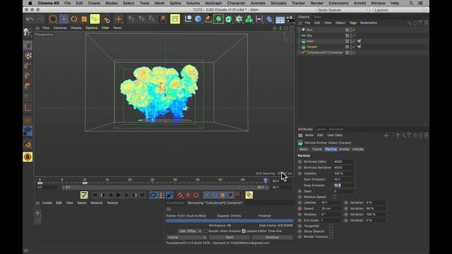 C4D TUTORIAL | The Realest Clouds [TurbulenceFD & Cinema4D] смотреть онлайн