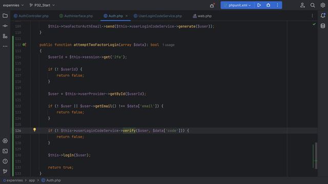 133 Implement Two-Factor Authentication Via Email - Build Expense Tracker App With PHP 8 смотреть онлайн