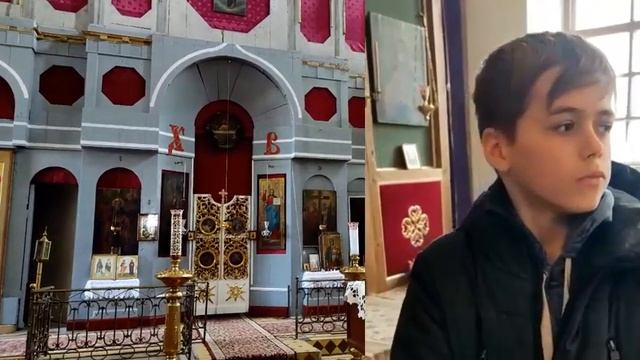 Храм глазами ребенка: Храм Василия Великого, село Васильевское смотреть онлайн