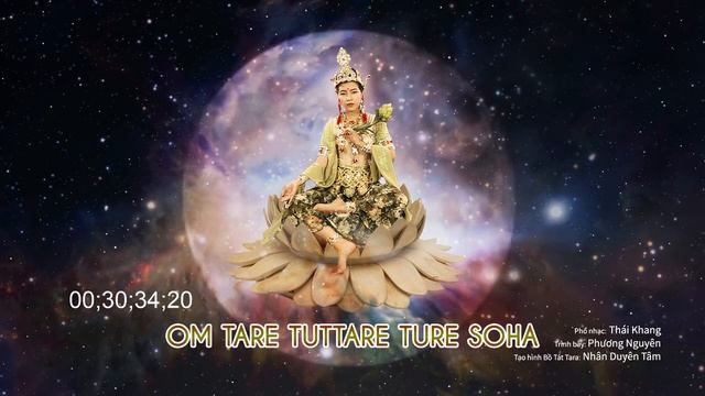► Green Tara Mantra | Om Tare Tuttare Ture Soha (60 minutes) | Phương Nguyên смотреть онлайн