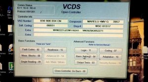 адаптация дроссельной заслонки через ваг ком на всех автомобилях концерна VAG