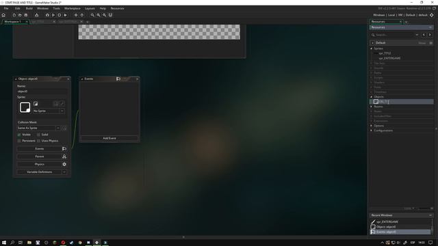Game Maker Studio2: Creating Start Room and Enter Game (Drag and Drop DnD) смотреть онлайн