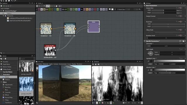 Substance designer #1 Интерфейс смотреть онлайн
