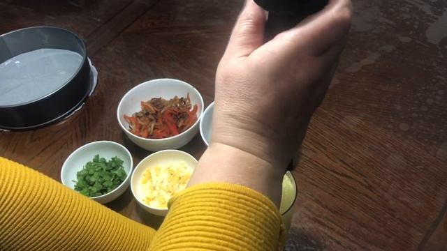 Омлет с овощами и фаршем смотреть онлайн
