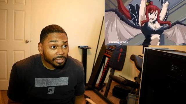 Zoro VS Erza DEATH BATTLE! One Piece VS Fairy Tail REACTION смотреть онлайн