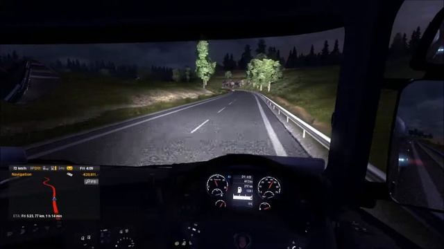 Euro truck simulator - tanker - Strasbourg to Mannheim. [E3] смотреть онлайн
