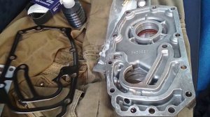 Герметик Elring AFD2018 для двигателя анаэробный, пример нанесения герметика