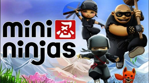 Невыносимо быстрый ниндзя.▶️Полное прохождение.Mini Ninjas