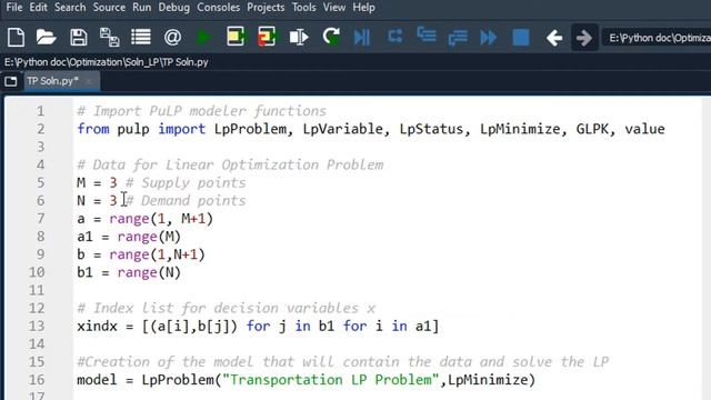 How to Solve a Transportation Problem (TP) with Python смотреть онлайн