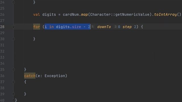How to Validate a Credit Card Number in Kotlin (Luhn Algorithm) смотреть онлайн