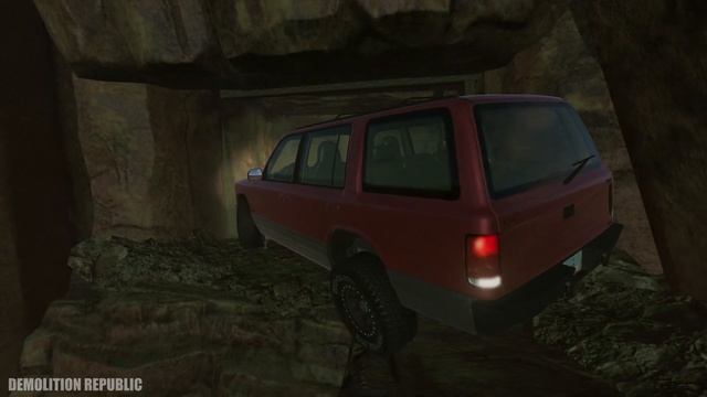 Escape from the Abandoned Mine – Crash Test Zombies – BeamNG Drive | Demolition Republic смотреть онлайн